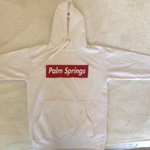 White Palm Springs Hoodie